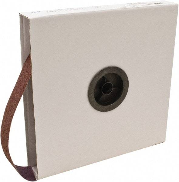 Camel Grinding Wheels - 1" x 50 Yd 320 Grit Aluminum Oxide Shop Roll - Very Fine Grade - Benchmark Tooling