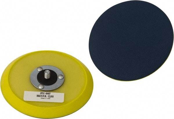 Camel Grinding Wheels - 5" Diam Disc Backing Pad - 12,000 RPM - Benchmark Tooling