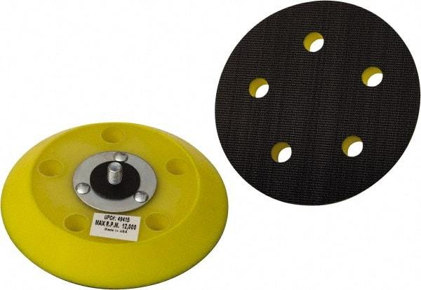 Camel Grinding Wheels - 5" Diam Disc Backing Pad - 12,200 RPM - Benchmark Tooling