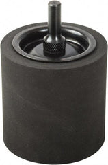 Camel Grinding Wheels - 1-1/2" Wide x 1-1/2" Diam, Expander Wheel Spiral Band Drum - 1/4" Shank Diam, 10,000 RPM - Benchmark Tooling