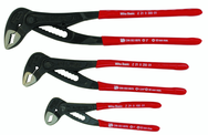 3 Pc. Set Soft Grip Adjustable Pliers Box Type - Benchmark Tooling