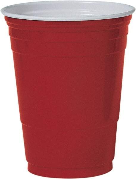 Solo - Plastic Party Cold Cups, 16 oz - Red - Benchmark Tooling