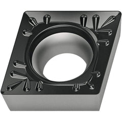 Walter - CCMT RM4 Grade WMP20S Turning Insert - TiCN+Al2O3+(TiCN) Finish, 80° Rhombic, 12.7mm Inscr Circle, 4.76mm Thick, 1.2mm Corner Radius - Benchmark Tooling