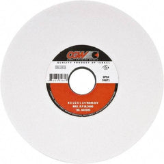 Camel Grinding Wheels - 12" Diam x 3" Hole x 1-1/2" Thick, I Hardness, 60 Grit Surface Grinding Wheel - Aluminum Oxide, Type 5, Medium Grade, Vitrified Bond, One-Side Recess - Benchmark Tooling