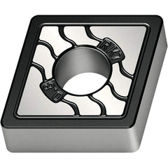 Walter - CNMA434 RK7 Grade WKK20S Carbide Turning Insert - TiCN/Al2O3/TiCN Finish, 80° Diamond, 1/2" Inscr Circle, 3/16" Thick, 1/16" Corner Radius - Benchmark Tooling