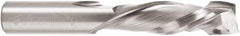 Amana Tool - 1/2" Cutting Diam x 1-5/8" Length of Cut, 2 Flute, Compression Spiral Router Bit - Right Hand Cut, Solid Carbide, 3-1/2" OAL x 1/2" Shank Diam, Laminate Trim - Benchmark Tooling