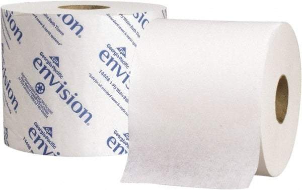 Georgia Pacific - 333' Roll Length Standard Roll Toilet Tissue - 1,000 Sheets per Roll, 2 Ply, White, Recycled Fiber - Benchmark Tooling