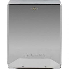 Manual, Metal Paper Towel Dispenser 15-1/2″ High x 11-1/4″ Wide x 4-7/16″ Deep, 300 C-Fold, 600 Multifold, 500 Senior Multifold, Silver