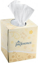 Georgia Pacific - Tall Box of White Facial Tissues - 2 Ply, Recycled Fibers - Benchmark Tooling