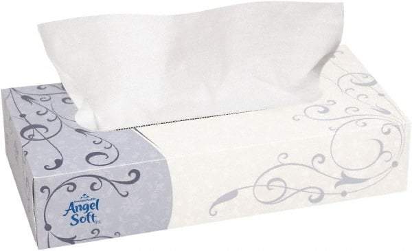 Georgia Pacific - Flat Box of White Facial Tissues - 2 Ply, Recycled Fibers - Benchmark Tooling