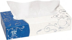 Georgia Pacific - 30 125-Sheet Boxes Flat Box of White Facial Tissues - Benchmark Tooling