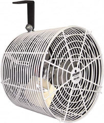 Schaefer Ventilation Equipment - 8" Blade, 1/100 hp, 450 CFM, Industrial Circulation Fan - Ceiling Mount, 1 Speed - Benchmark Tooling