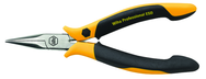 Short Snipe (Chain) Nose Straight; Serrated Jaw Pliers ESD Safe Precision - Benchmark Tooling
