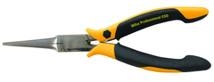 Long Needle Nose Pliers; Straight; Serrated Jaws ESD Safe Precision - Benchmark Tooling