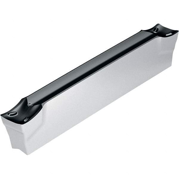 Walter - 1E250R6GX CF6 Grade WSM33S, 2.5mm Cutting Width Carbide Grooving Insert - Right Hand, 0.2mm Corner Radius, TiAlN/Al2O3/ZrCN Finish - Benchmark Tooling