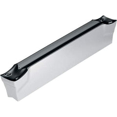 Walter - 1E250R6GX CF6 Grade WSM33S, 2.5mm Cutting Width Carbide Grooving Insert - Right Hand, 0.2mm Corner Radius, TiAlN/Al2O3/ZrCN Finish - Benchmark Tooling