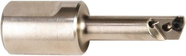WOHLHAUPTER - 8mm Min Bore Diam, 53mm OAL, 16mm Shank Diam, F21192D-S Indexable Boring Bar - 30mm Max Bore Depth, WB.. 03.. Insert, Screw Holding Method - Benchmark Tooling