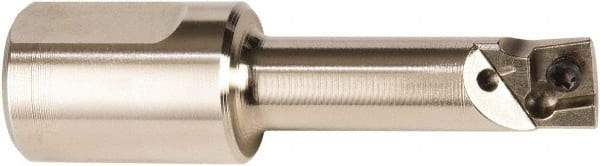 WOHLHAUPTER - 10mm Min Bore Diam, 58mm OAL, 16mm Shank Diam, F10192D-S Indexable Boring Bar - 35mm Max Bore Depth, CC.. 06.. Insert, Screw Holding Method - Benchmark Tooling