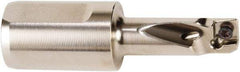 WOHLHAUPTER - 10mm Min Bore Diam, 53mm OAL, 17mm Shank Diam, F10192D-S Indexable Boring Bar - 30mm Max Bore Depth, CC.. 06.. Insert, Screw Holding Method - Benchmark Tooling