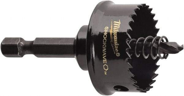 Milwaukee Tool - 3/4" Diam, 5/8" Cutting Depth, Hole Saw - Bi-Metal Saw, Toothed Edge - Benchmark Tooling