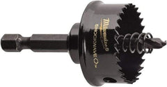 Milwaukee Tool - 3/4" Diam, 5/8" Cutting Depth, Hole Saw - Bi-Metal Saw, Toothed Edge - Benchmark Tooling