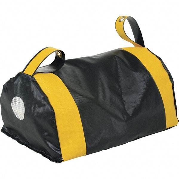 Vestil - Vinyl Duffel Bag (Style) Dock Seal Draft Blocker - 18" Strip Width x 12" Strip Thickness, Black - Benchmark Tooling