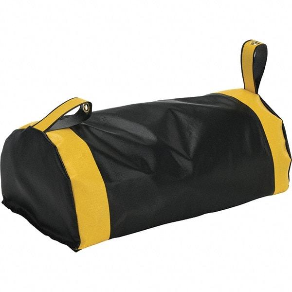Vestil - Vinyl Duffel Bag (Style) Dock Seal Draft Blocker - 24" Strip Width x 12" Strip Thickness, Black - Benchmark Tooling