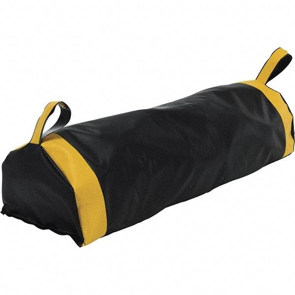 Vestil - Vinyl Duffel Bag (Style) Dock Seal Draft Blocker - 36" Strip Width x 12" Strip Thickness, Black - Benchmark Tooling