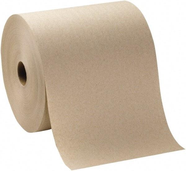 Georgia Pacific - Hard Roll of 1 Ply Brown Paper Towels - 7-7/8" Wide, 1,000' Roll Length - Benchmark Tooling