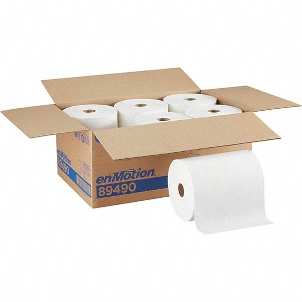 Georgia Pacific - Hard Roll of 1 Ply White Paper Towels - 10" Wide, 800' Roll Length - Benchmark Tooling