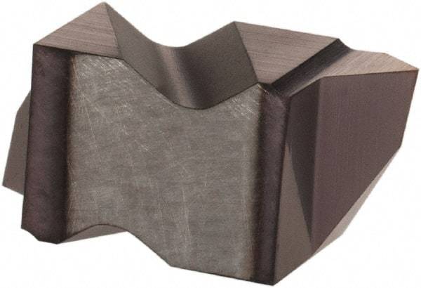 Hertel - ITK3 Grade HC225, Internal/External 60° V Threading Insert - 0.6 to 2.5mm & 10 to 44 TPI Ext Pitch, 10 to 2.5mm & 9 to 24 TPI Int Pitch, Right Hand Insert, TiAlN Finish, Carbide - Benchmark Tooling