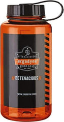 Ergodyne - 0.25 Gal Water Bottle Pouch - Plastic, Orange - Benchmark Tooling