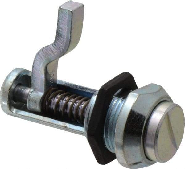 Dzus - 1/4 Turn Pawl Latch - 0.32 to 0.91 Grip, Zinc Plated Steel - Benchmark Tooling