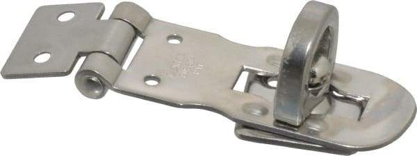 Sugatsune - 2-9/16" Long x 15/16" Wide, Durable Hasp - Stainless Steel - Benchmark Tooling
