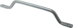 Made in USA - 13" Long, Grab Handle - Zinc Finish, Steel - Benchmark Tooling