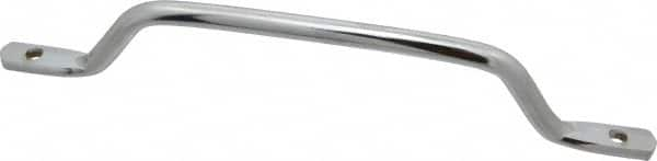 Made in USA - 13" Long, Grab Handle - Chrome Finish, Steel - Benchmark Tooling