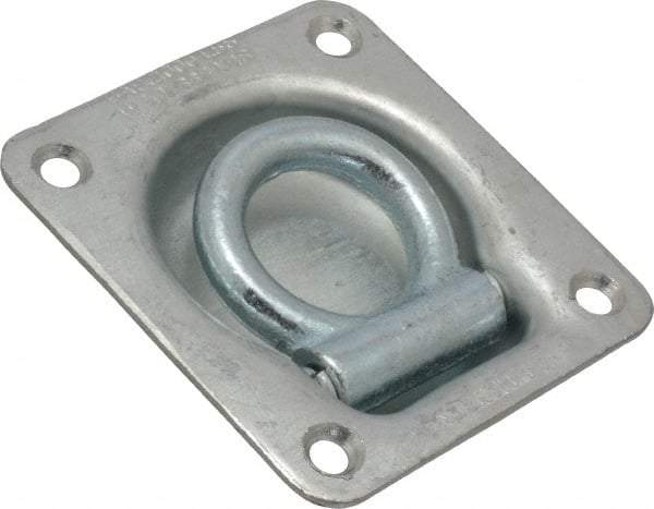 Value Collection - Zinc Finish Trap Door Ring - 1" High x 3-3/4" Wide - Benchmark Tooling