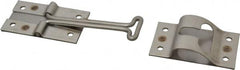 Made in USA - 5-1/2" Long Stainless Door Holder - 4" Stem Length - Benchmark Tooling