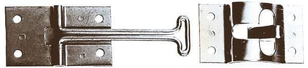 Made in USA - 7-1/2" Long Zinc Door Holder - 6" Stem Length - Benchmark Tooling