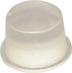 Made in USA - 0.62" Wide x 0.4" High, Self Adhesive Polyurethane Bumpers - Cylindrical - Benchmark Tooling