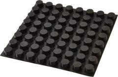 Made in USA - 0.62" Wide x 0.4" High, Self Adhesive Polyurethane Bumpers - Cylindrical - Benchmark Tooling