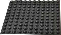 Made in USA - 0.44" Wide x 0.2" High, Self Adhesive Polyurethane Bumpers - Hemispherical - Benchmark Tooling