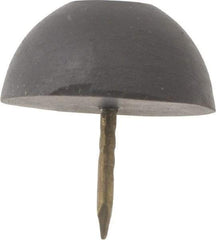 Made in USA - 3/4" High, Rubber Tack In Bumpers - Round Head, 5/8x3/8x3/8 Dimensions - Benchmark Tooling