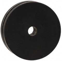 Made in USA - 1-1/2" OD, 7/16" Thick Flexible Grommet - Rubber, 1-1/4" Slot Diam x 1/16" Slot Width - Benchmark Tooling