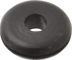 Made in USA - 1" OD, 5/16" Thick Grommet - Buna-N Rubber, 3/4" Slot Diam x 1/16" Slot Width - Benchmark Tooling