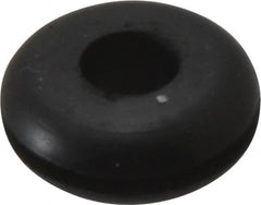 Made in USA - 13/16" OD, 5/16" Thick Grommet - Buna-N Rubber, 9/16" Slot Diam x 1/16" Slot Width - Benchmark Tooling