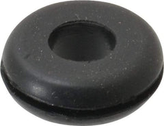 Made in USA - 7/8" OD, 5/16" Thick Grommet - Buna-N Rubber, 5/8" Slot Diam x 1/16" Slot Width - Benchmark Tooling