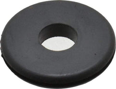 Made in USA - 1-1/2" OD, 1/4" Thick Grommet - Buna-N Rubber, 1-1/4" Slot Diam x 1/16" Slot Width - Benchmark Tooling