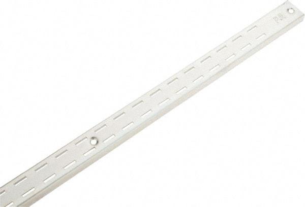 Knape & Vogt - Anachrome Steel Coated Double Slot Standard Bracket - 48" Long - Benchmark Tooling