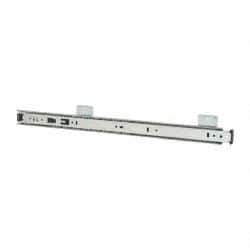 Knape & Vogt - 20" Slide Length, Chrome Variable-Height Keyboard Slide - Chrome Finish - Benchmark Tooling